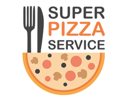 Super Pizza Service logo.